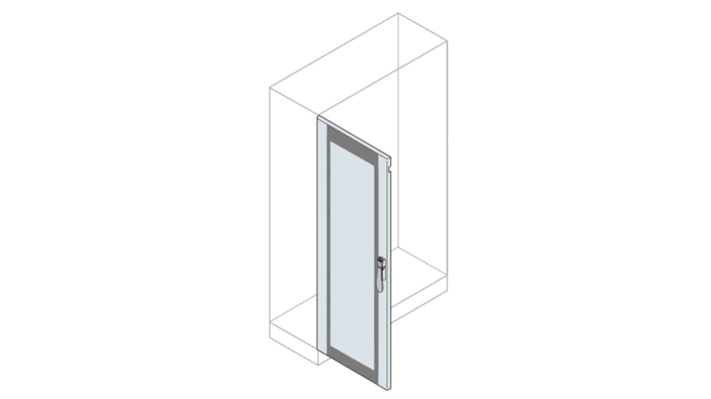 ABB AM2 Series Steel RAL 7035 Glazed Double Door, 800mm W, 2.2m L for Use with IS2 Enclosures