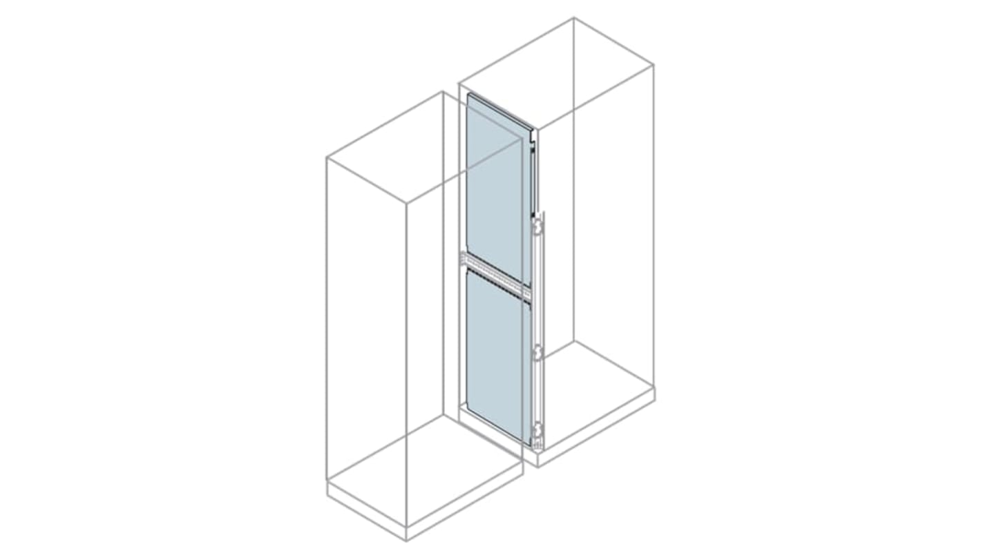 ABB IS2 Gehäuseplatte Typ Trennwand B. 310mm L. 400mm Stahl für Is2-Gehäuse für die Automatisierung