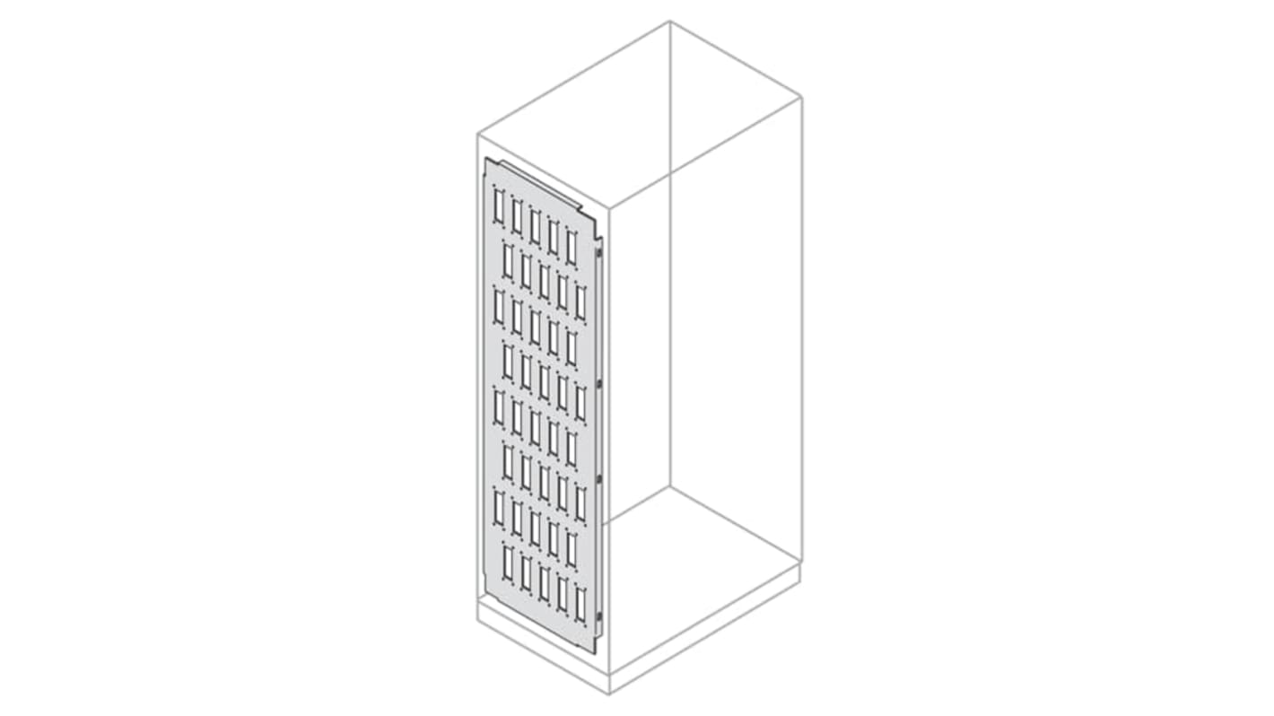 ABB IS2 Series Steel Side Panel, 500mm W, 1.8m L, for Use with IS2 Enclosures For Automation