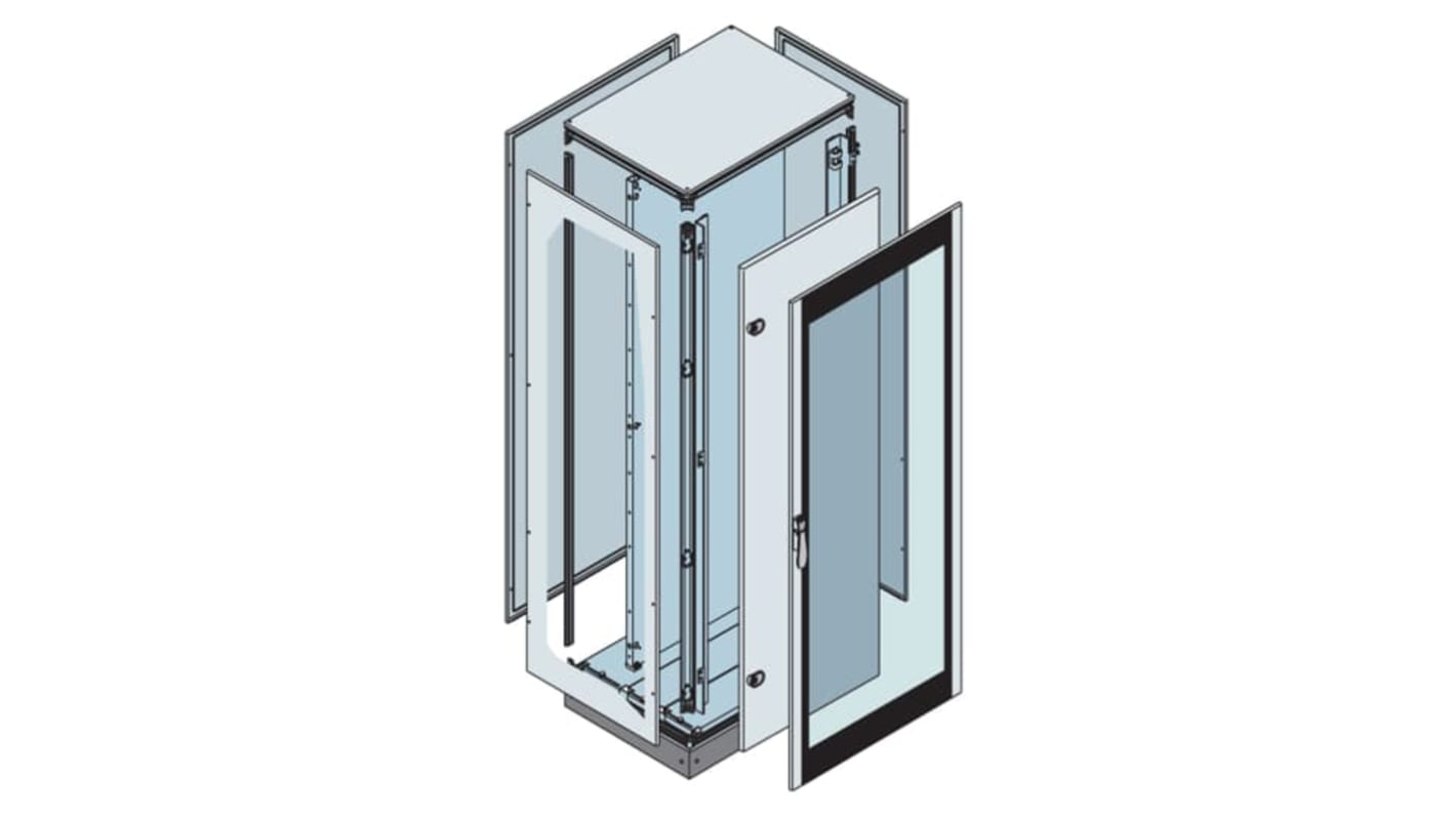 ABB IS2 Gehäusetür Typ Innentür Verriegelbar B. 800mm L. 1.8m Stahl