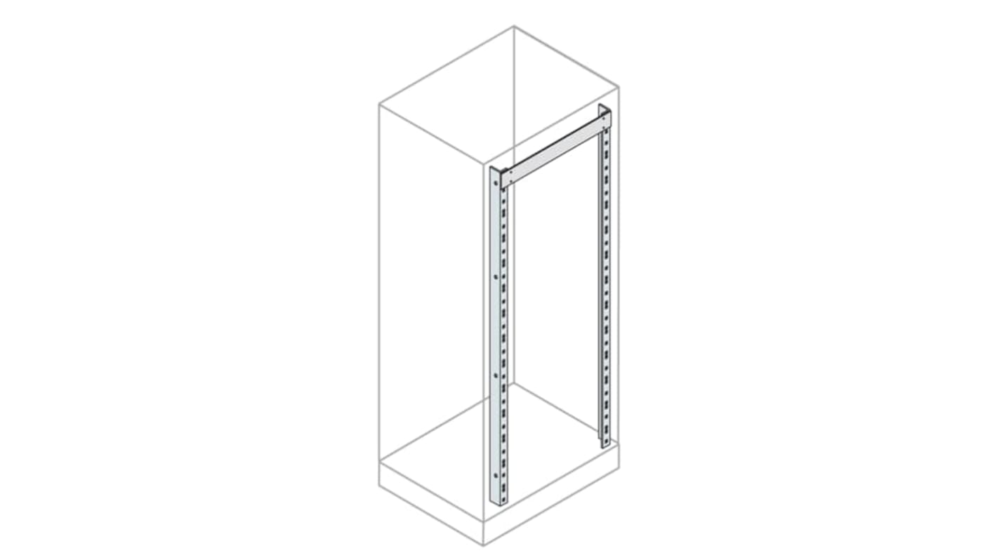 Bastidor frontal ABB de Acero galvanizado, para usar con Cajas is2, 1 unidad