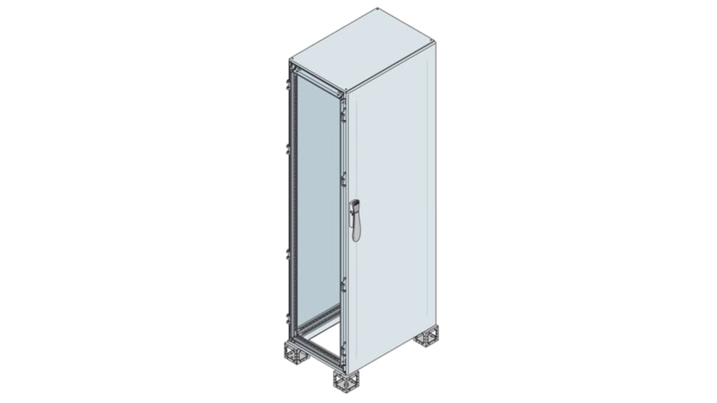 ABB IS2 Series Single-Door-Door Floor Standing Enclosure, Opaque Door, IP65