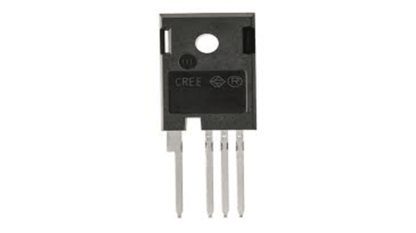 MOSFET Wolfspeed C3M0040120K, VDSS 1200 V, ID 66 A, TO 247 de 4 pines