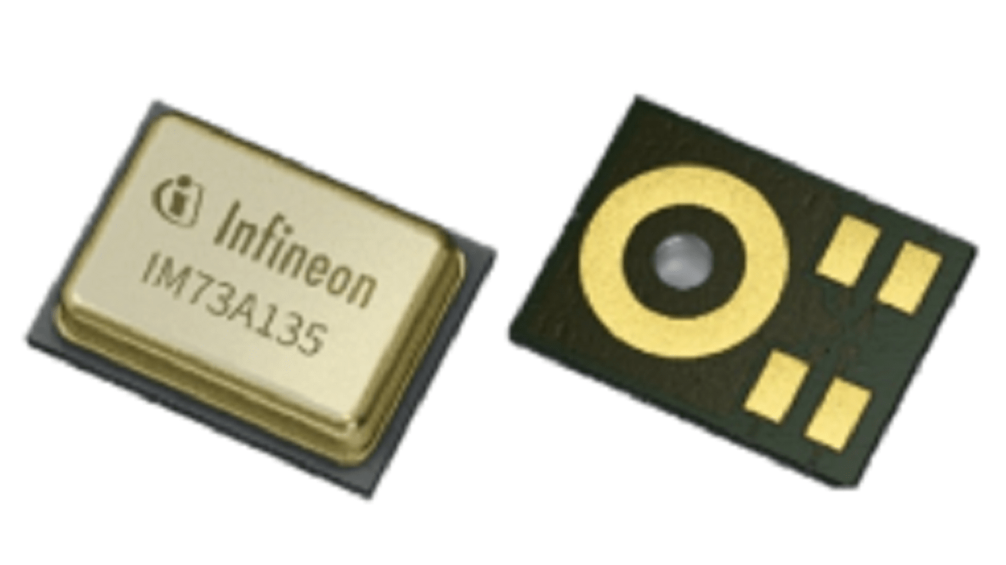 Infineon Microphone, Omni-Directional, Analogue Output