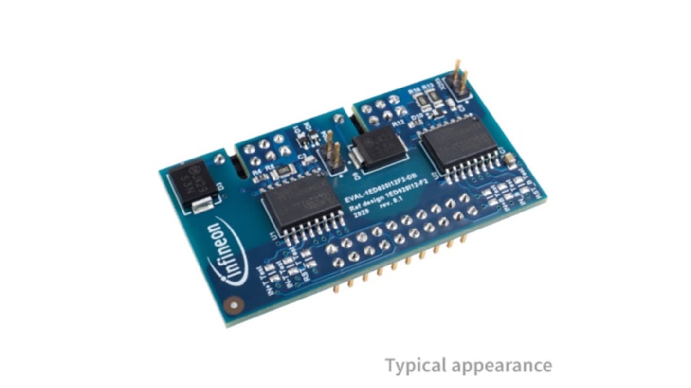 Infineon Enhanced isolated driver 1ED020I12-F2 Evaluierungsplatine, EVAL-1ED020I12F2-DB IGBT-Gate-Ansteuerung