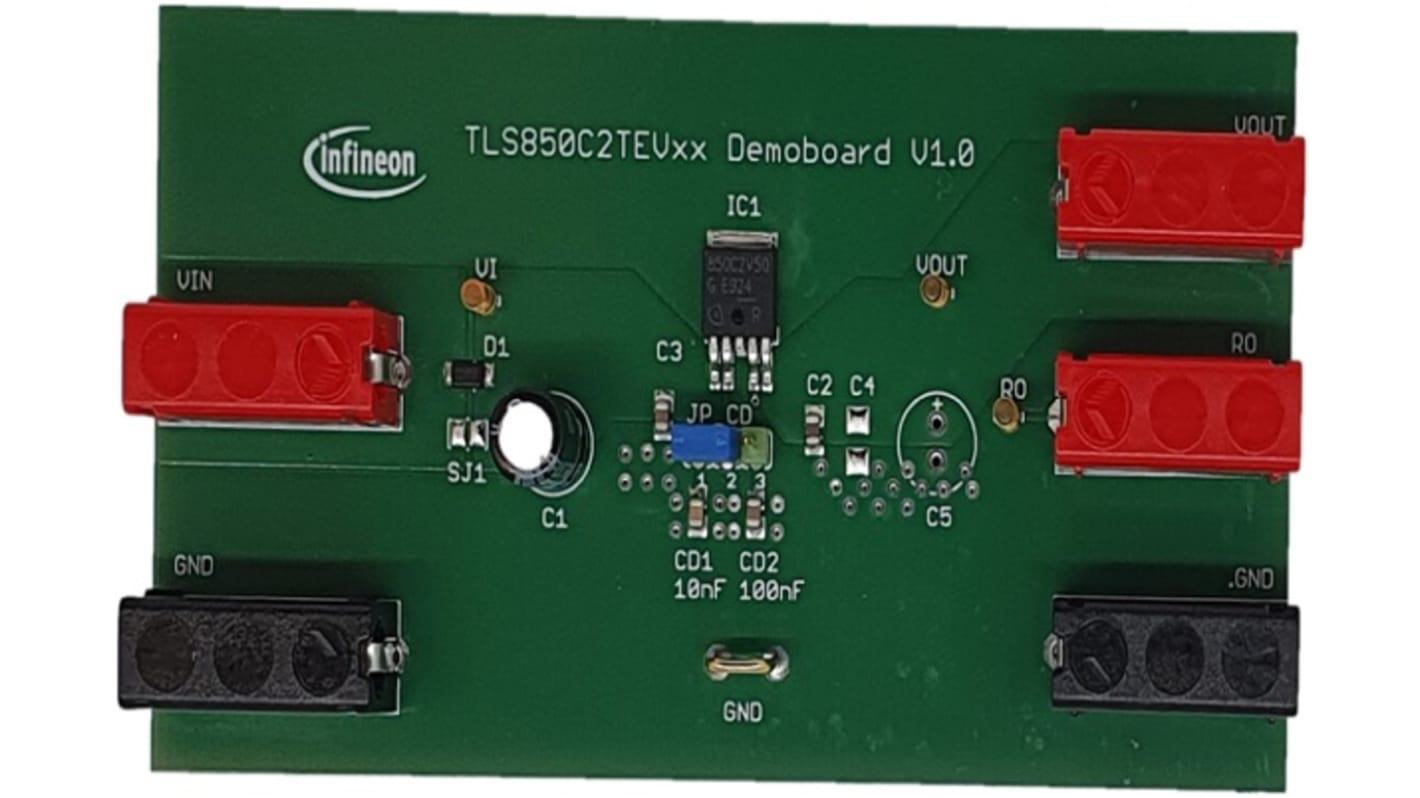 Carte de démonstration Régulateur de tension LDO  TLS850C2TE V33