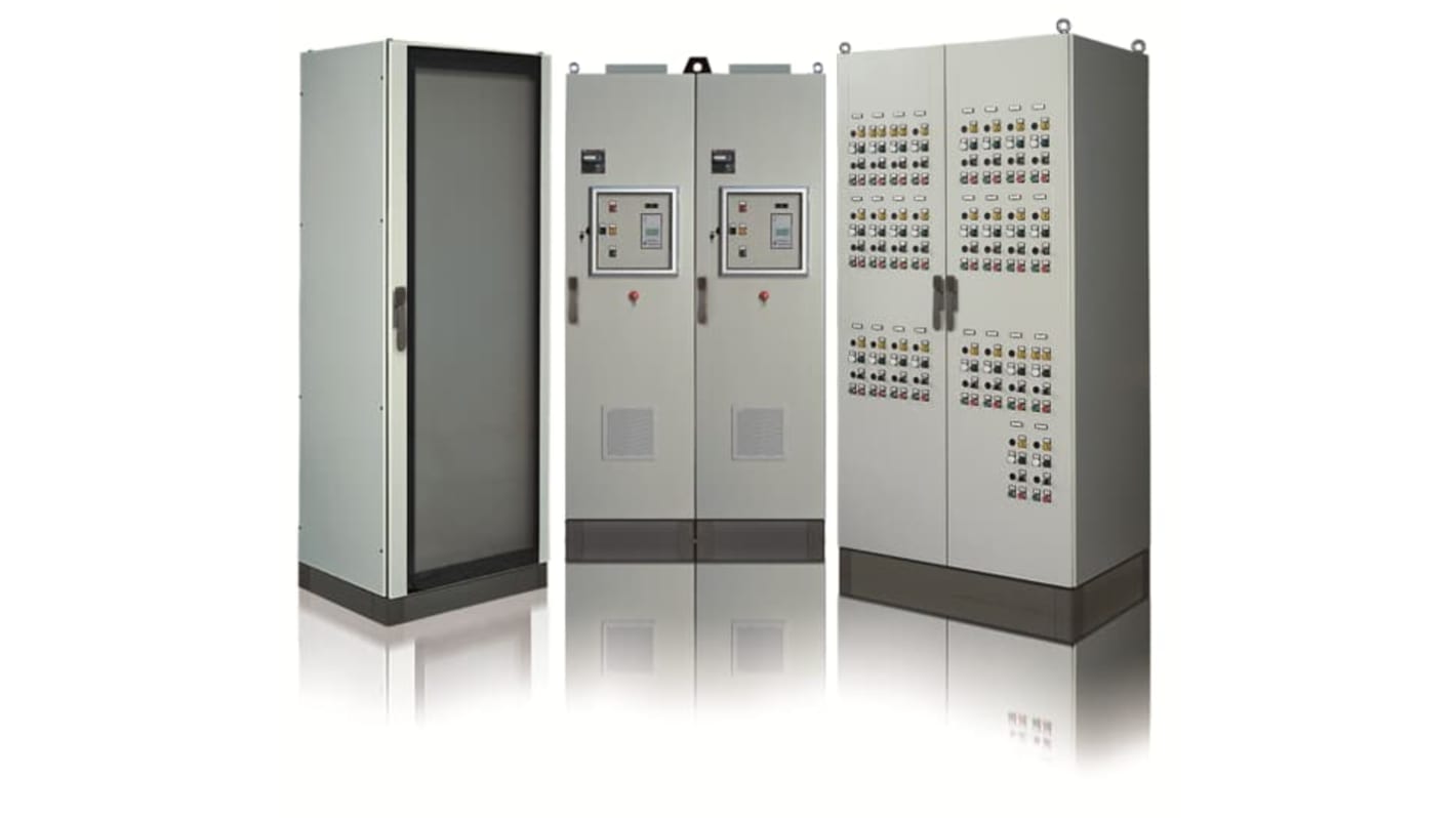 ABB IS2 Series RAL 7035 Steel Modular Panel, 800mm W, 150mm L, for Use with AM2 Cabinets, IS2 Enclosures For Automation