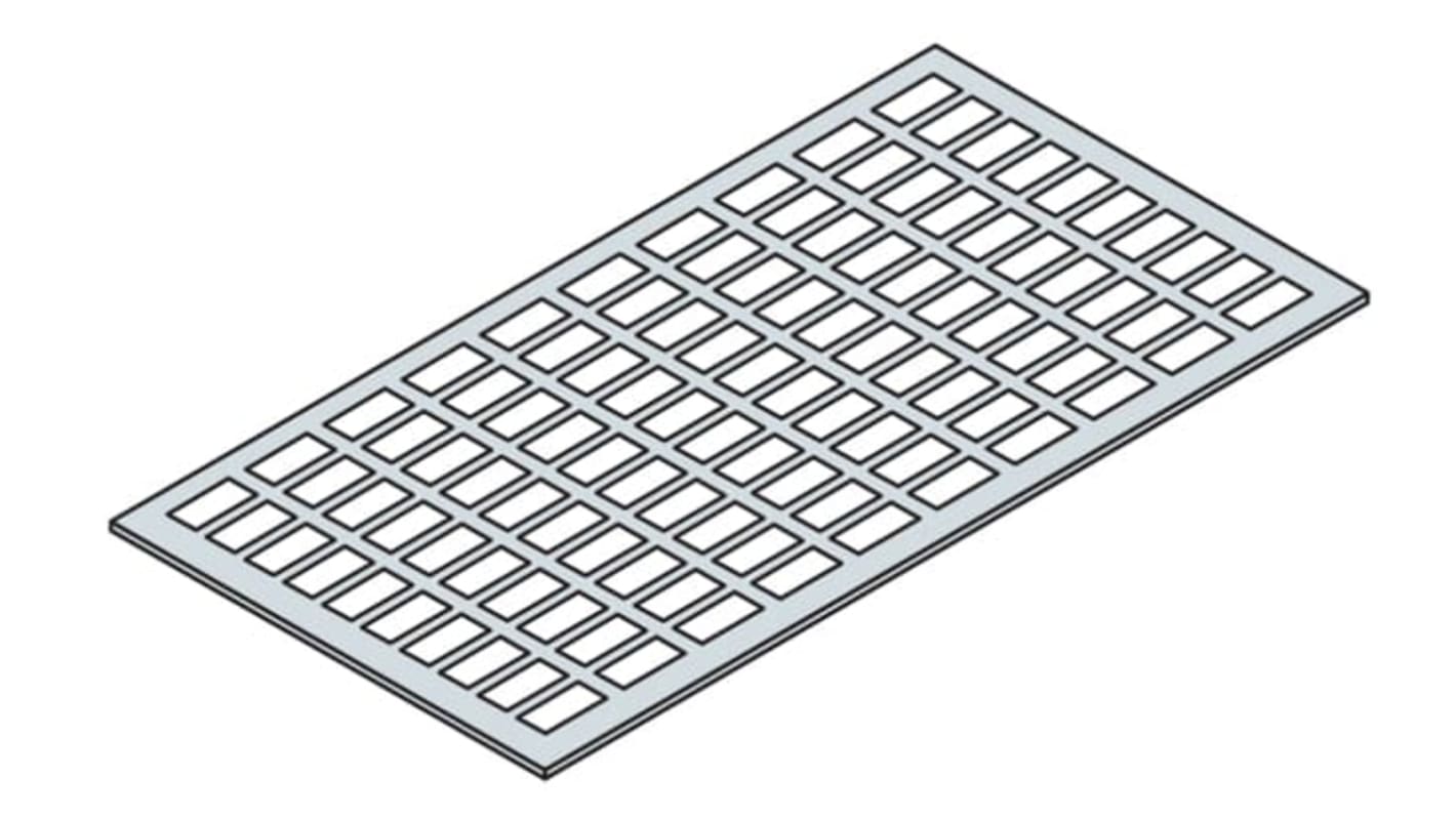 ABB IS2 Series Steel Label Holder for Use with AM2 Cabinets, IS2 Enclosures For Automation