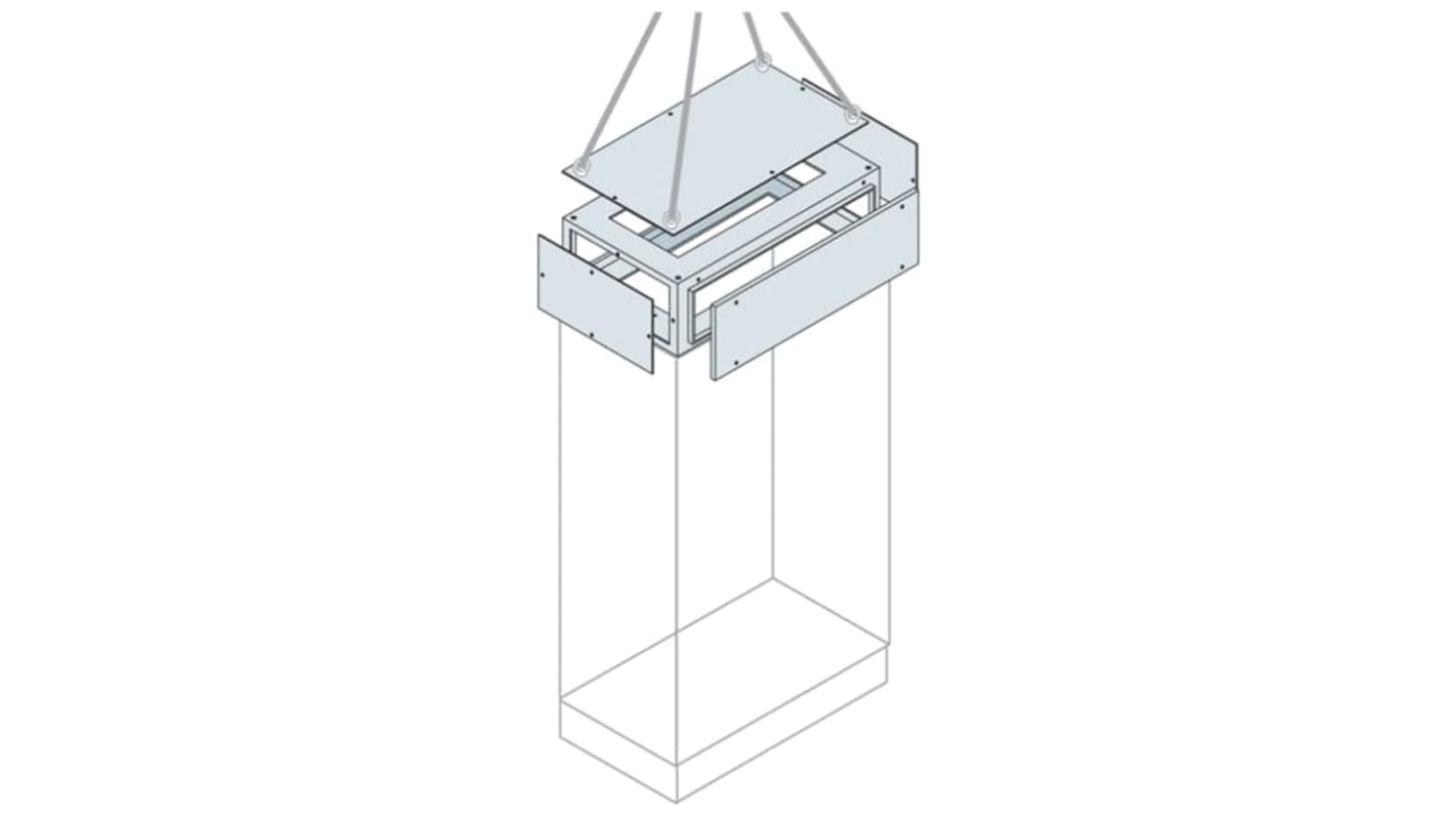 Kit de junta ABB serie AM2 de Lámina de acero decapado, para usar con Cajas is2 para automatización