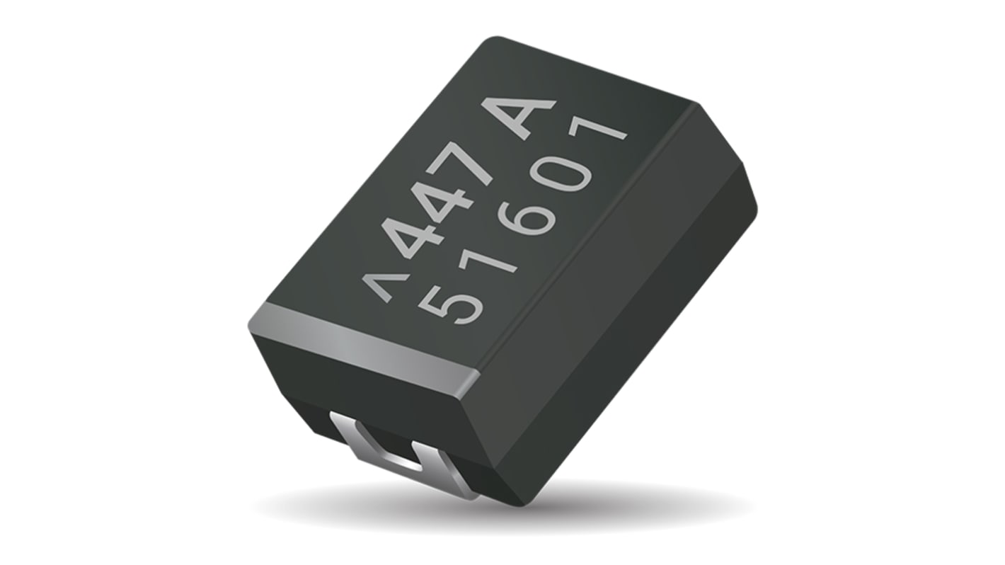 AVX 10μF Surface Mount Polymer Capacitor, 20V dc