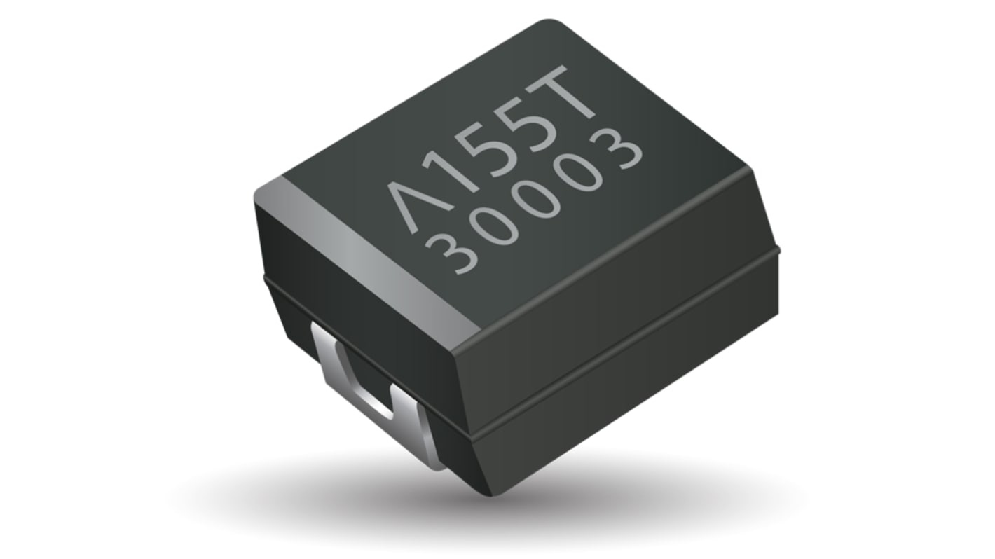 AVX 10μF Surface Mount Polymer Capacitor, 50V dc