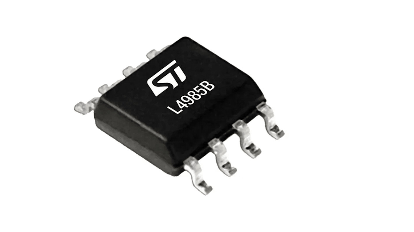 STMicroelectronics PFC-Controller 130 kHz 400 → 550μA Quelle -0.7A max. Sink 1.5A 25 mA