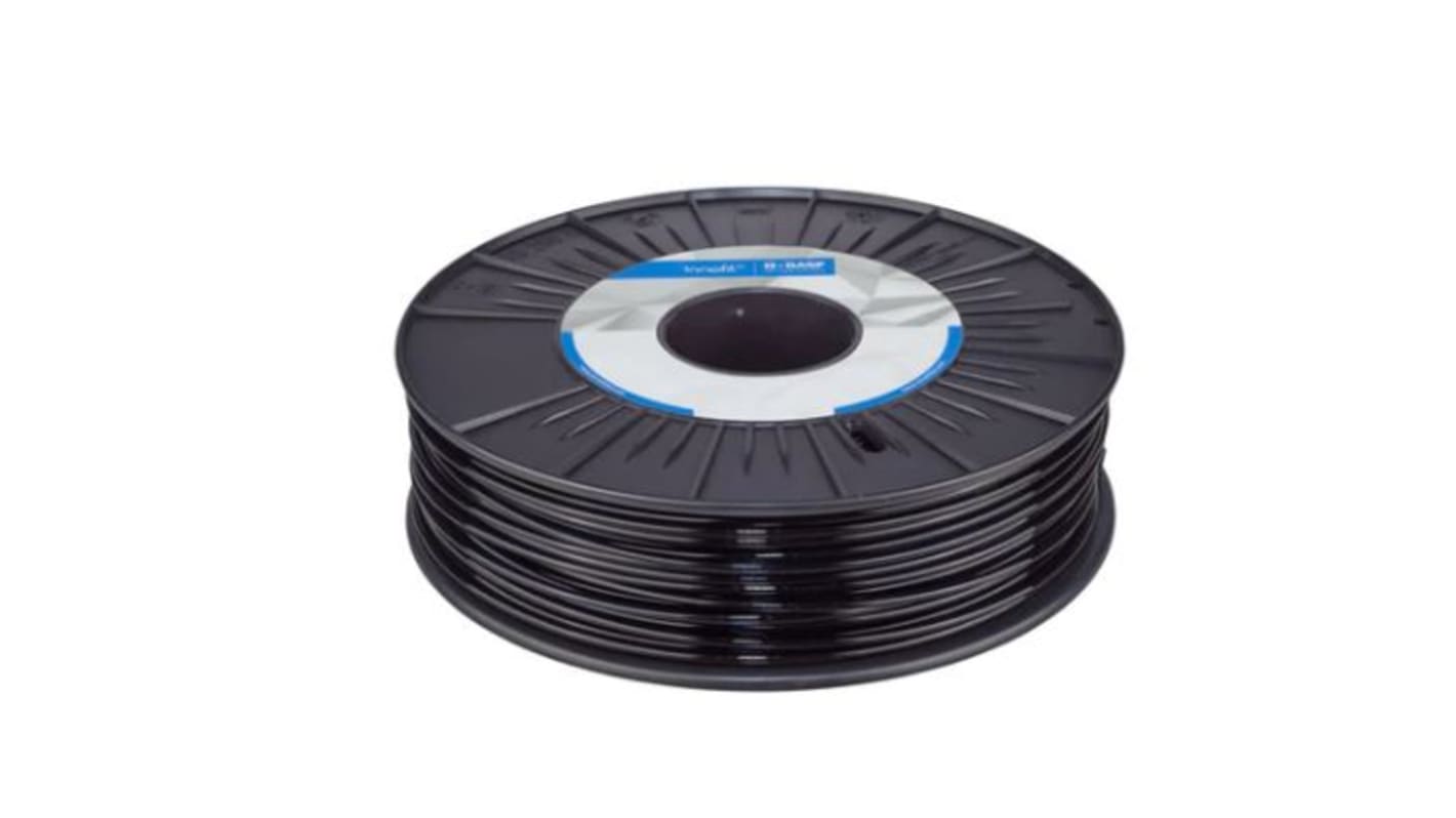 Filament pour imprimante 3D BASF, PLA, Ø 1.75mm, Noir, 2.5kg, FDM