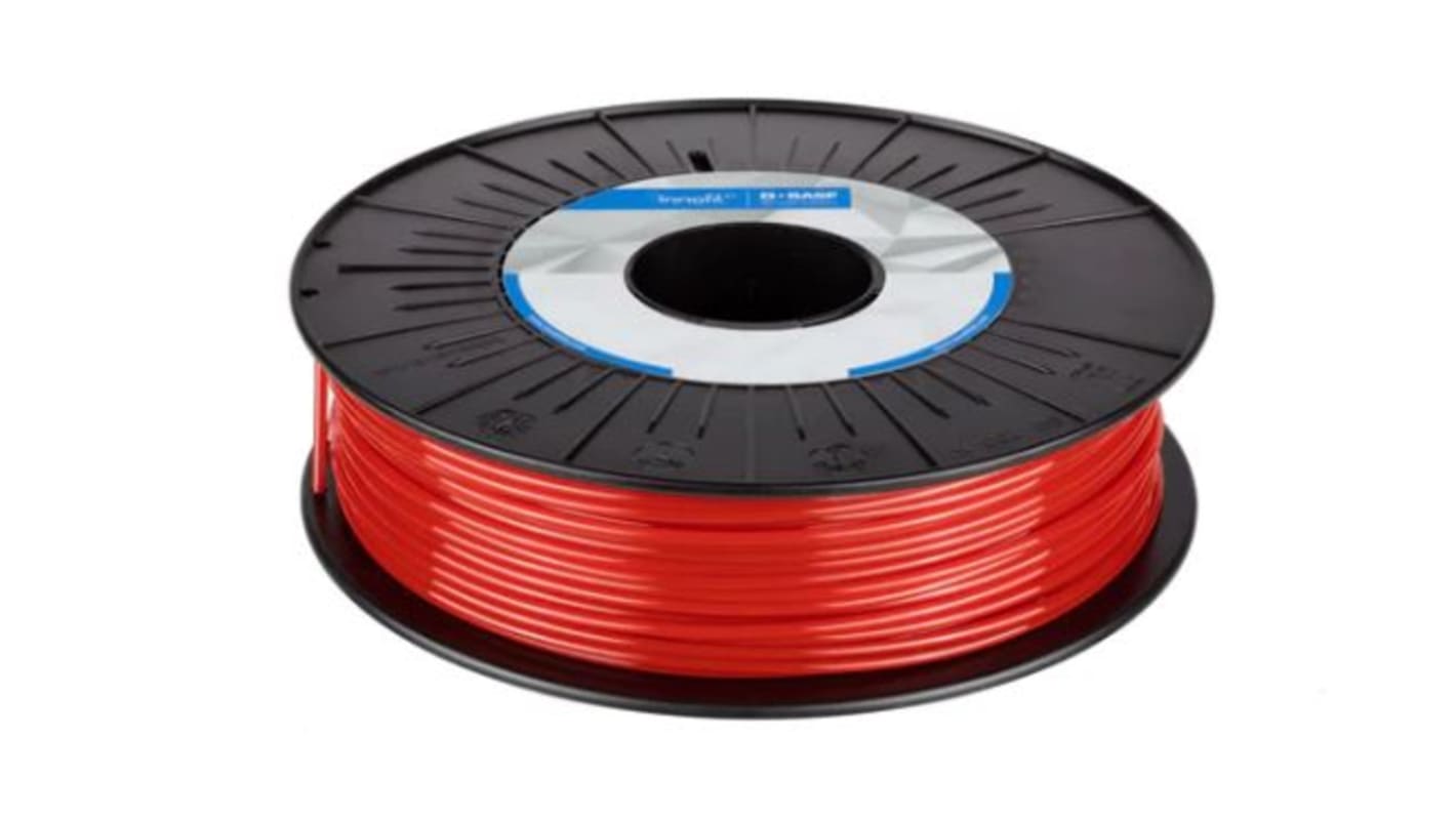 Filament pour imprimante 3D BASF, PET, Ø 2.85mm, Rouge, 750g, FDM