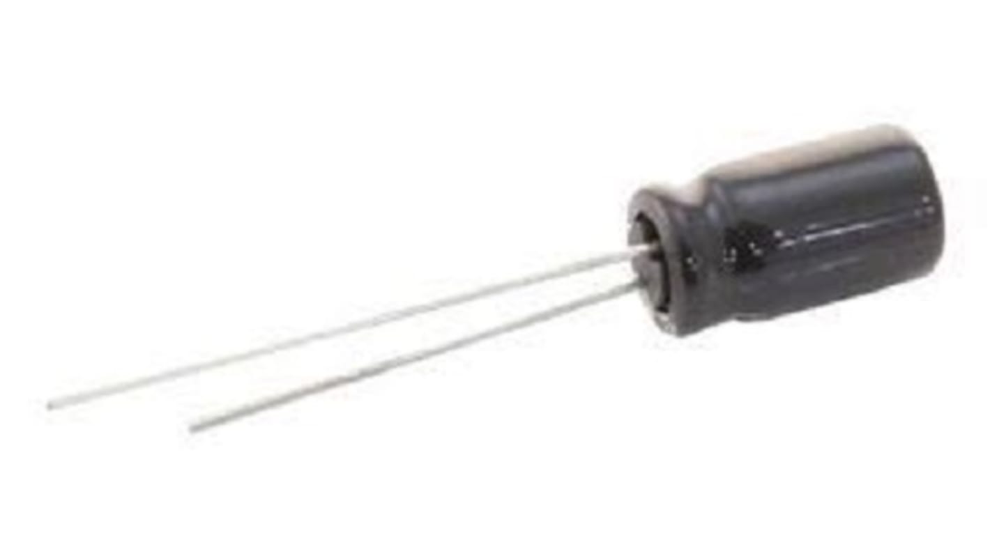 Panasonic 220μF Aluminium Electrolytic Capacitor 6.3V dc, Radial, Through Hole - ECEA0JKA221I