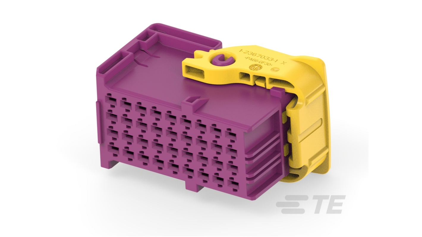 Connettore automotive TE Connectivity, Femmina, 20A, 36 vie, 4 file, Filo