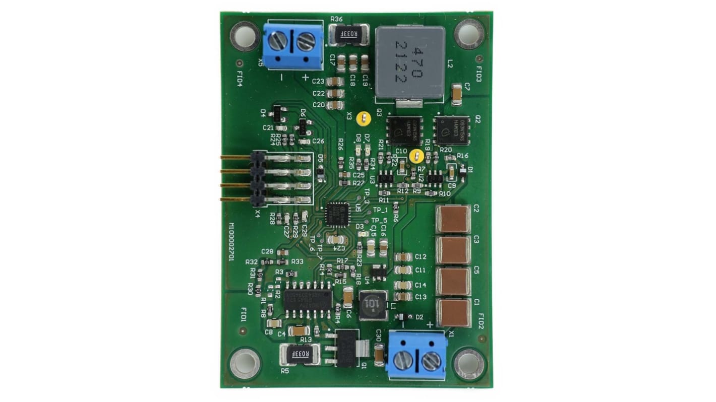 Placa de evaluación Conversor elevador de tensión Infineon EVALBIDIHB1EDN7550BTOBO1 - EVALBIDIHB1EDN7550BTOBO1