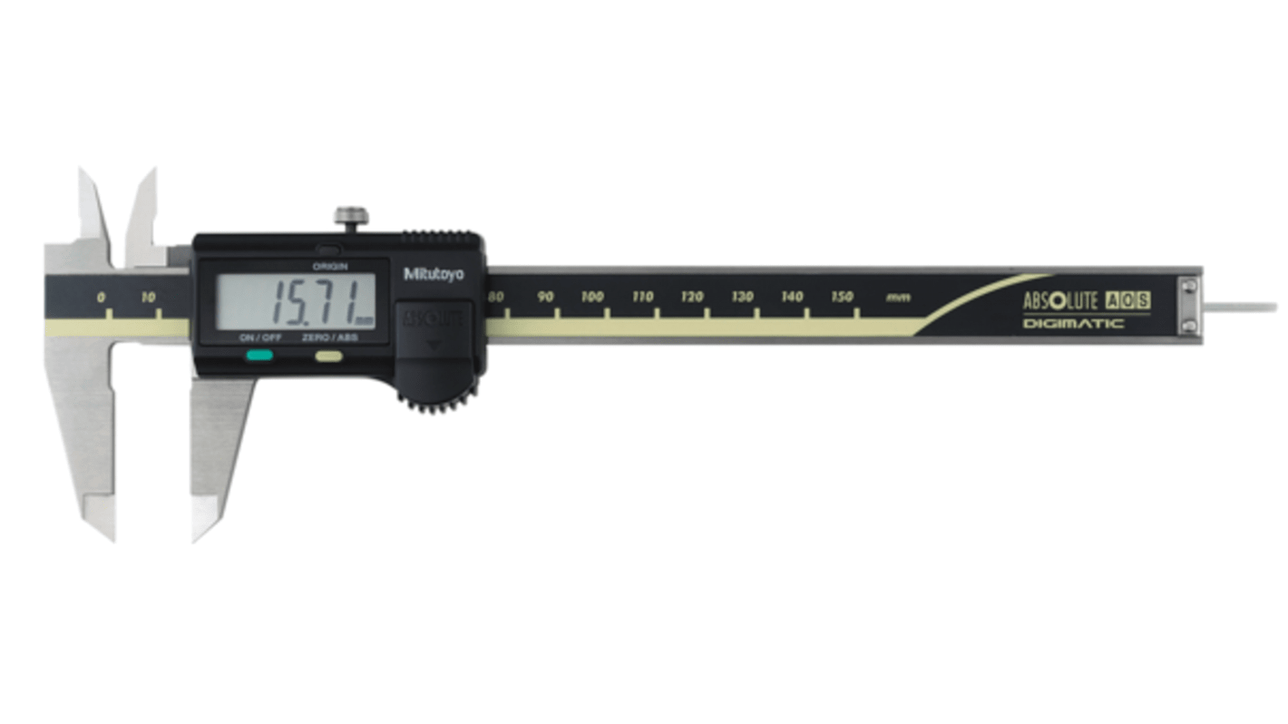 50018430 Mitutoyo 150mm Digital Caliper, Metric RS