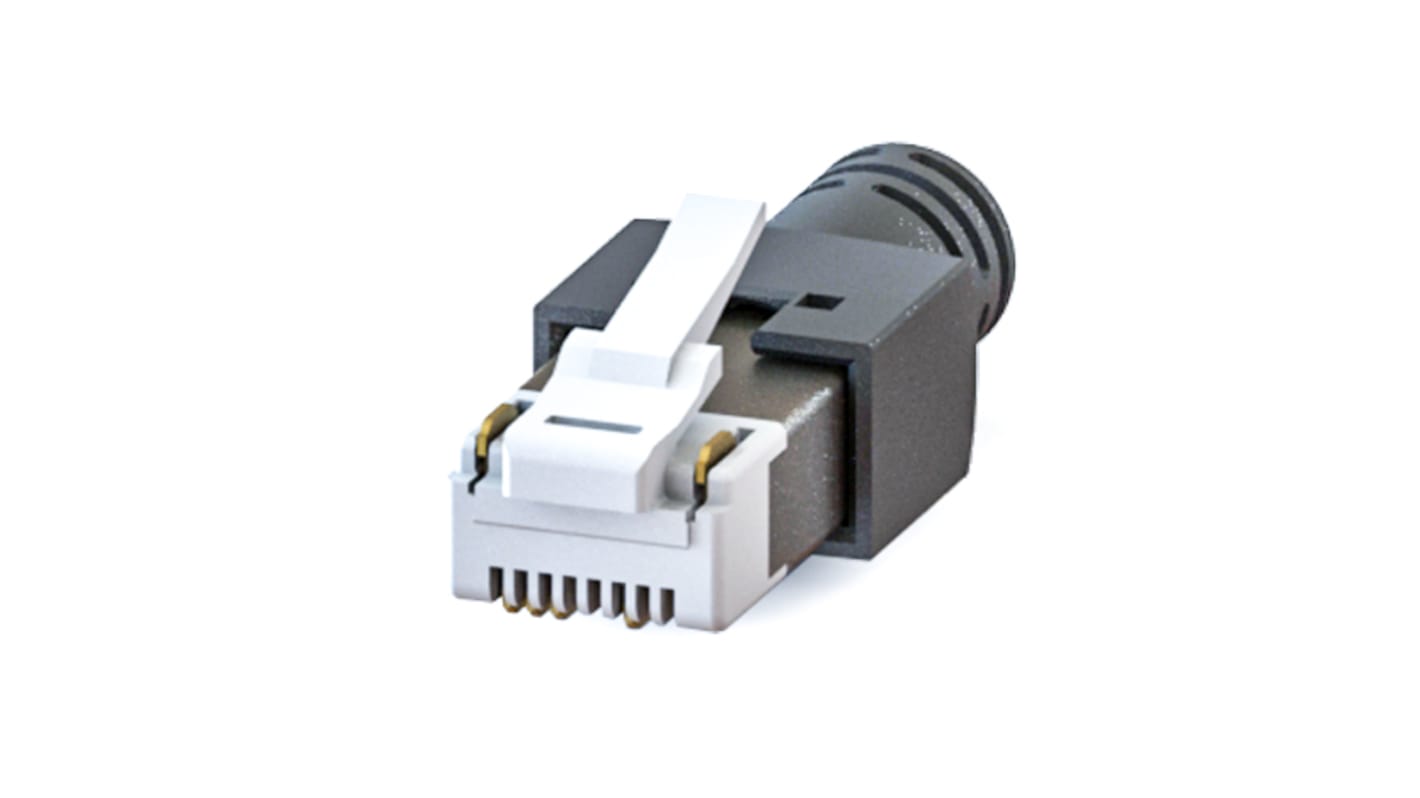 Yamaichi RJ45-Steckverbinder Stecker, 2 x 4-Port 1-polig Plug-In