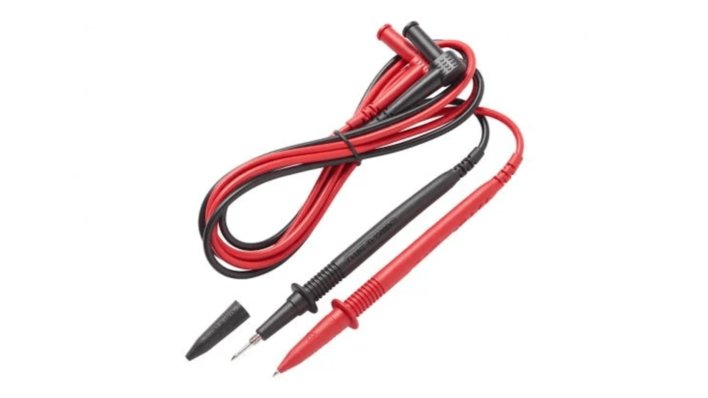 Fluke TL1500DC Insulated Test Lead Set, CAT II, CAT III, CAT IV, 10A RS