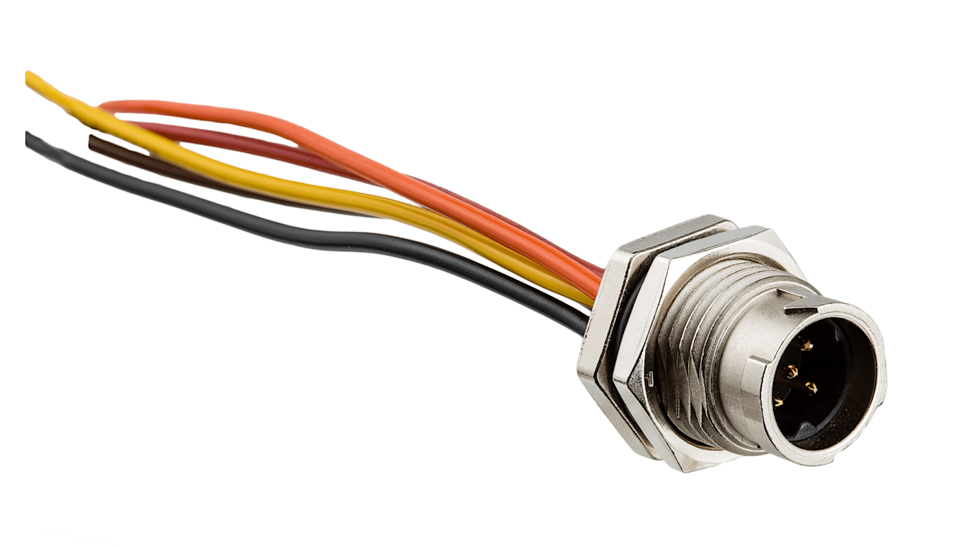 ASD05PMMSQC8A15 Amphenol Industrial Circular Connector, 5 Contacts