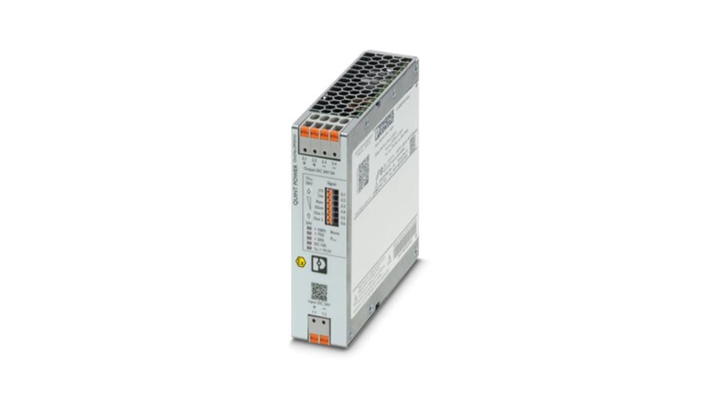 Convertisseur DC-DC Phoenix Contact, Rail DIN, 24V c.c.