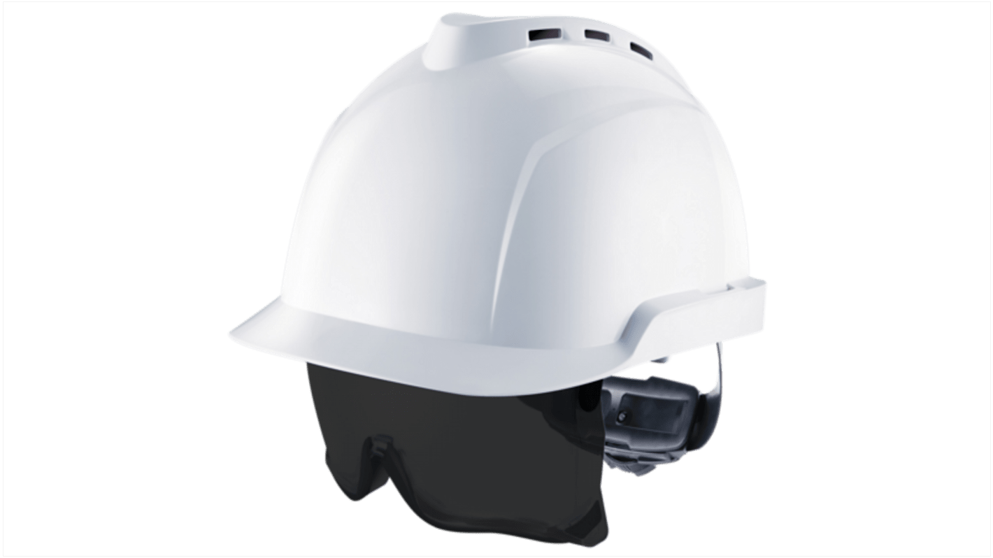 GVC1A000C000000 MSA Safety White Hard Hats , Ventilated RS
