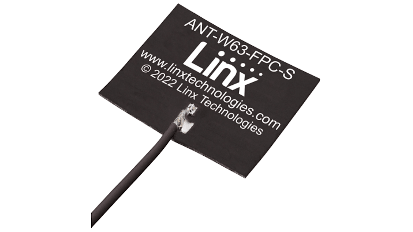 Linx ANT-W63-FPC-SH50M4 PCB WiFi Antenna with MHF4 Connector, WiFi