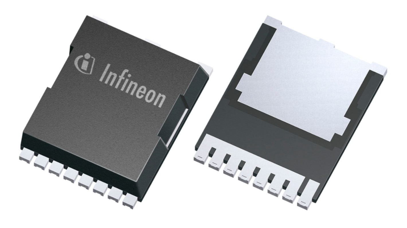 MOSFET Infineon IPT054N15N5ATMA1, VDSS 150 V, ID 143 A, HSOF-8 de 8 pines