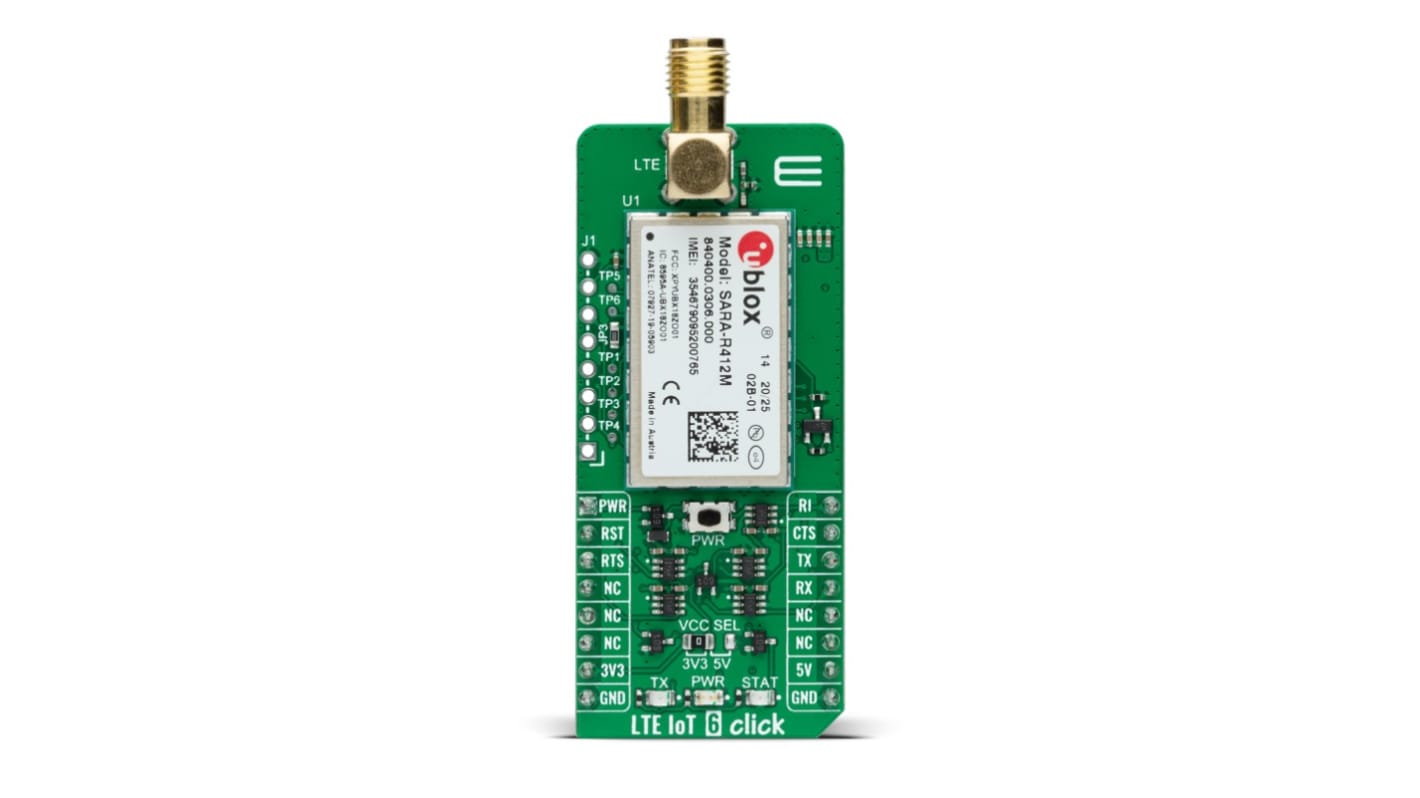 Carte complément MikroElektronika Flash 7 Click Flash pour GD25LQ16C