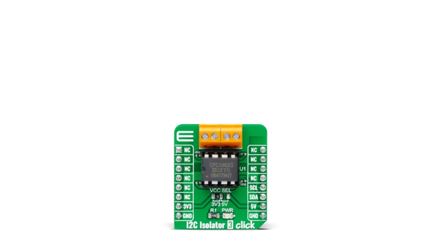 Scheda di valutazione MikroElektronika I2C Isolator 3 Click