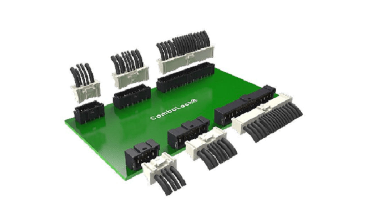 Sestava kabelů vodič-deska, rozteč 1mm, řada: MicroSpace, Amphenol ICC