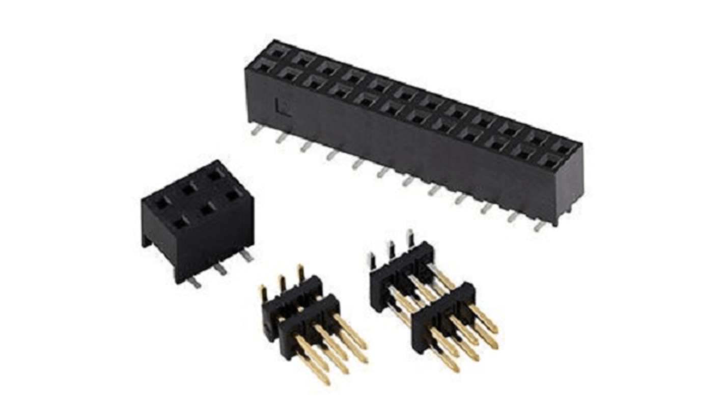 Amphenol ICC コネクタ付リード線, ピッチ:2mm, 10164491-001LF