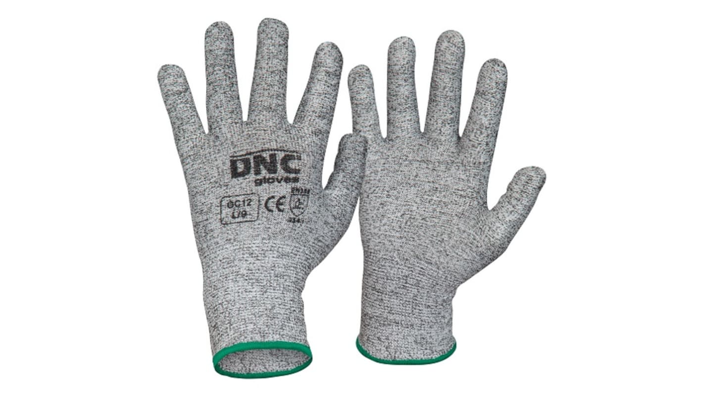 GC12 Grey L | Guantes resistentes a cortes DNC, talla Grande Gris, Abrasion  Resistant, Cut Resistant, Heat Resistant, Tear Resistant | RS