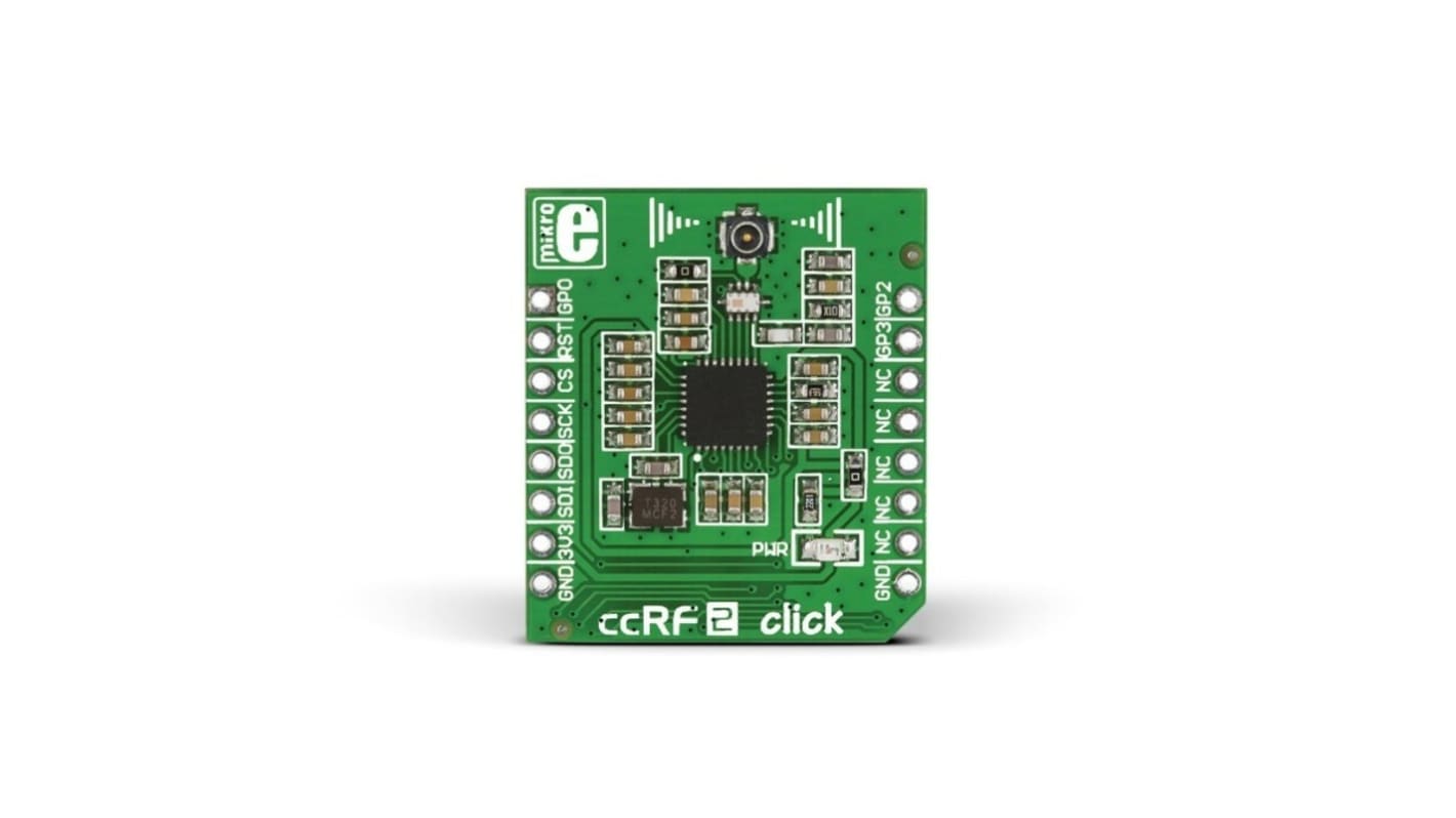 MikroElektronika ccRF2 Click CC1120 ISM for Home, Industrial Automation MIKROE-1716