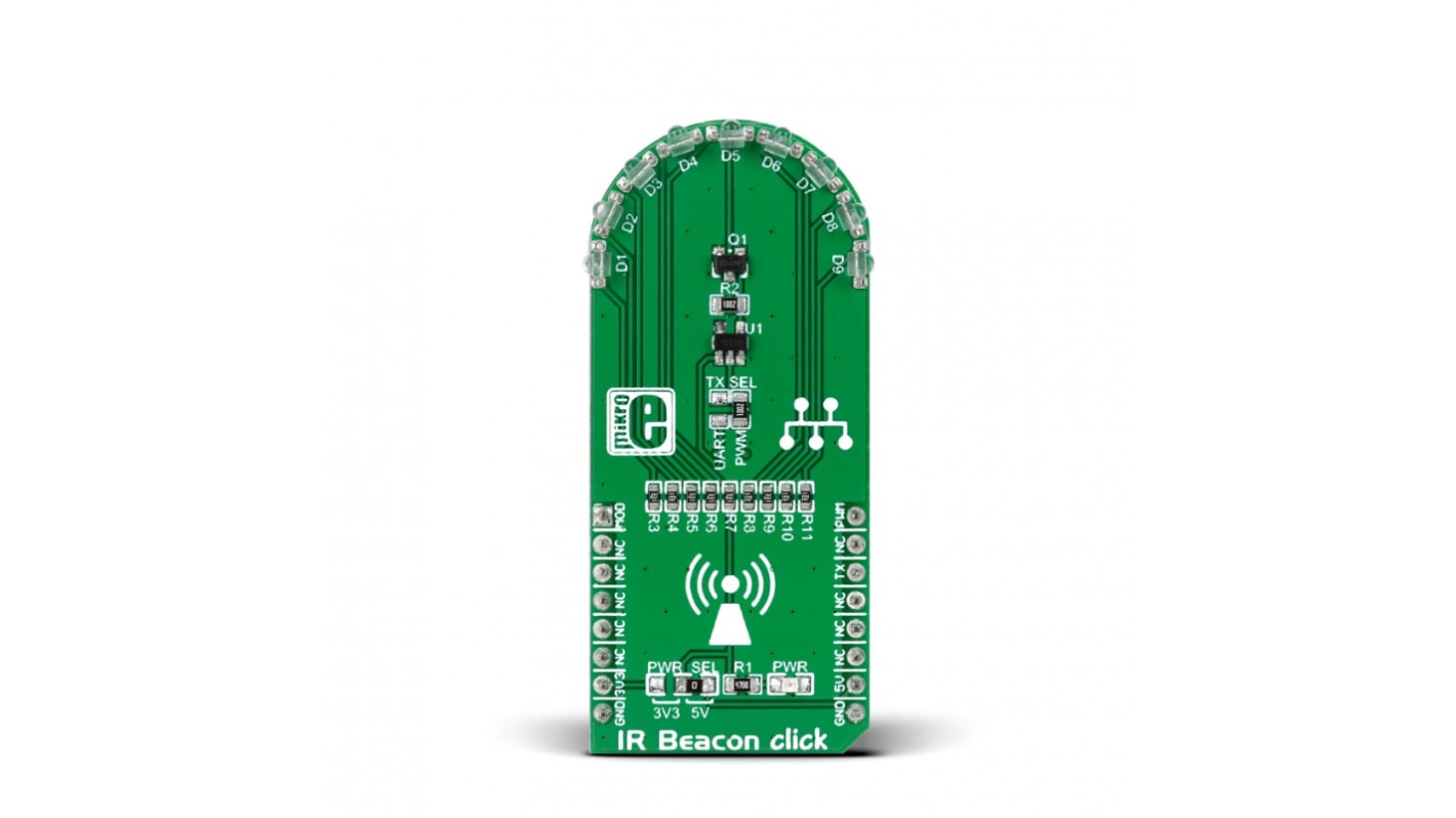 MikroElektronika IR Beacon Click Optical Add On Board for VSMB2948SL