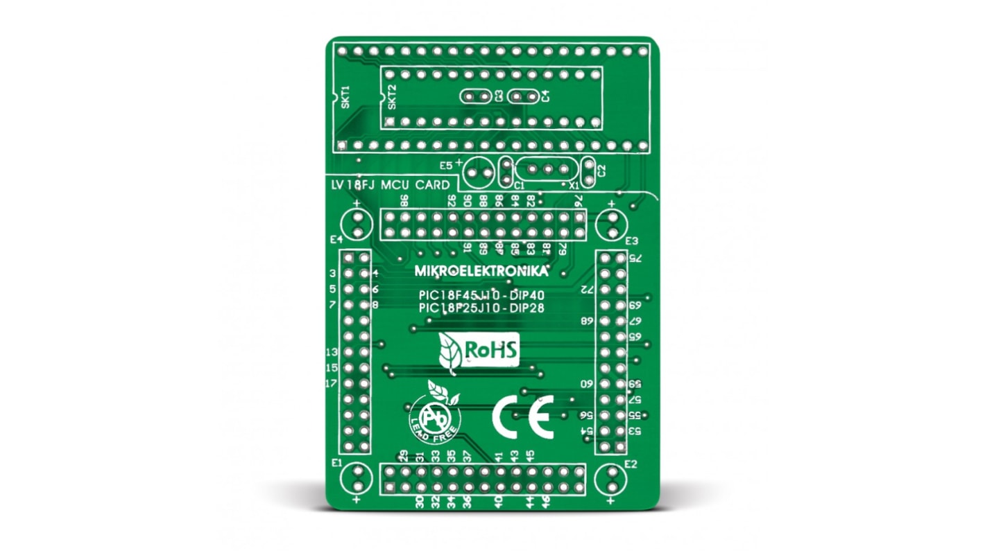 MikroElektronika LED-Matrix Entwicklungstool LED Sensor-Zusatzplatine zum Einsatz mit 7x5-Punktmatrix-Textanzeige,