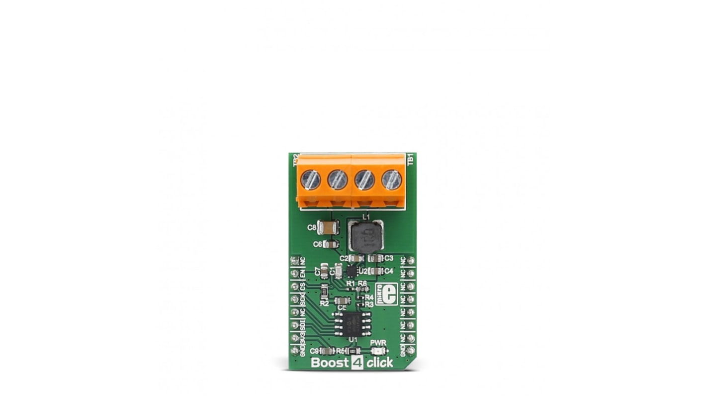 MikroElektronika Boost 4 Click Boost Converter for TPS61230A for Battery Powered Products