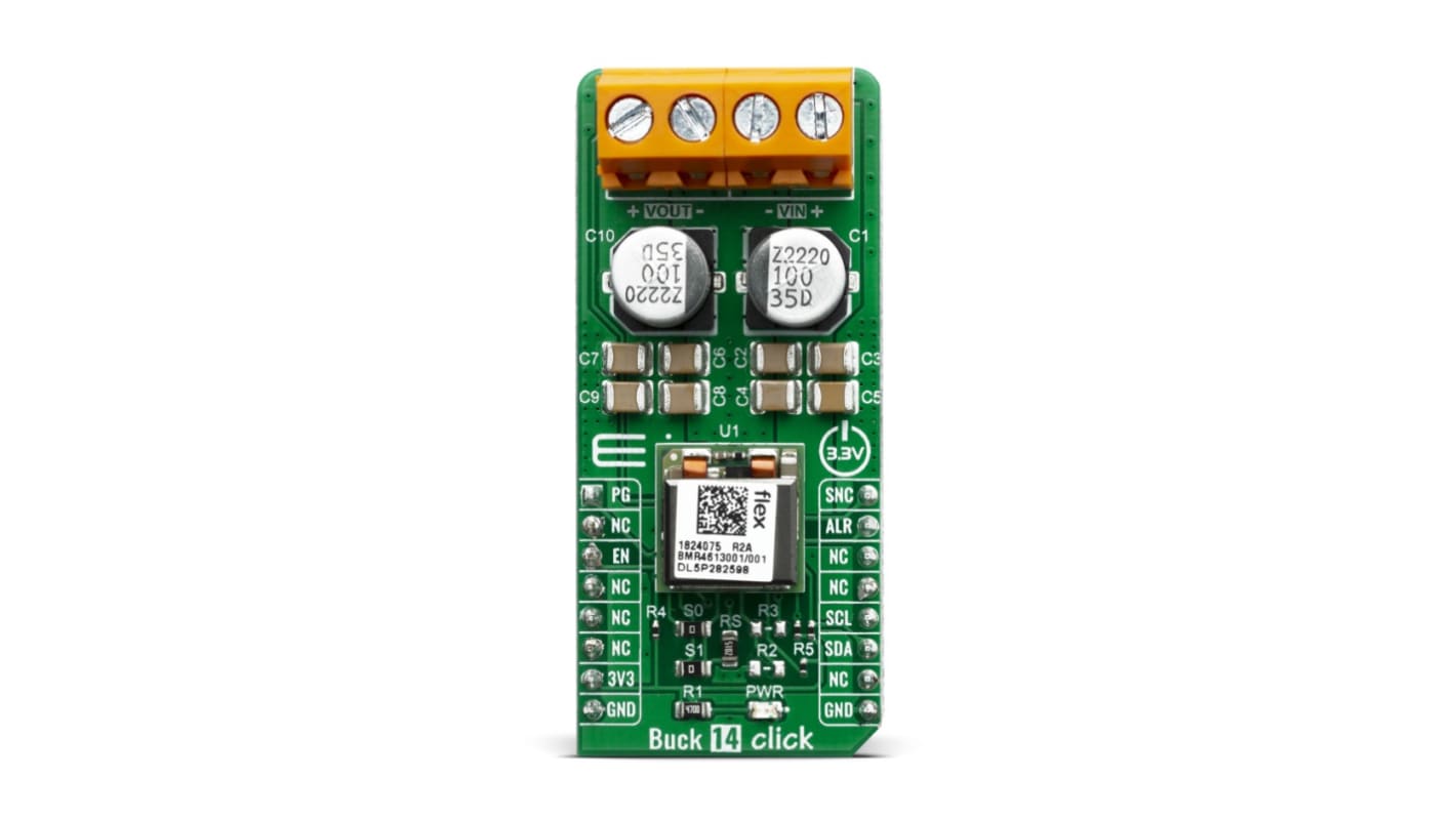 Módulo de convertidor Convertidor de bajada MikroElektronika Buck 14 Click - MIKROE-3847