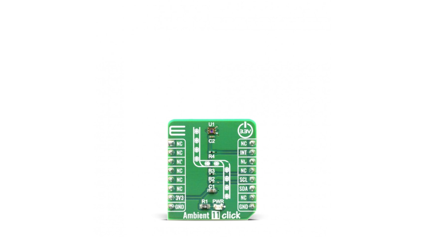 Scheda click mikroBus Ambient 11 Click MikroElektronika, con Ottico