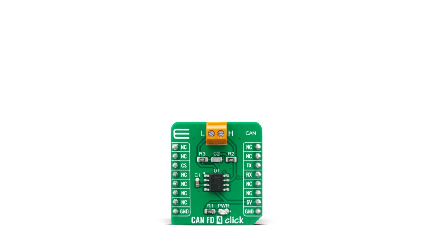 MikroElektronika CAN FD 4 Click NCV7344D10R2G Sensor Add-On Board for Automotive, Industrial Applications MIKROE-4107