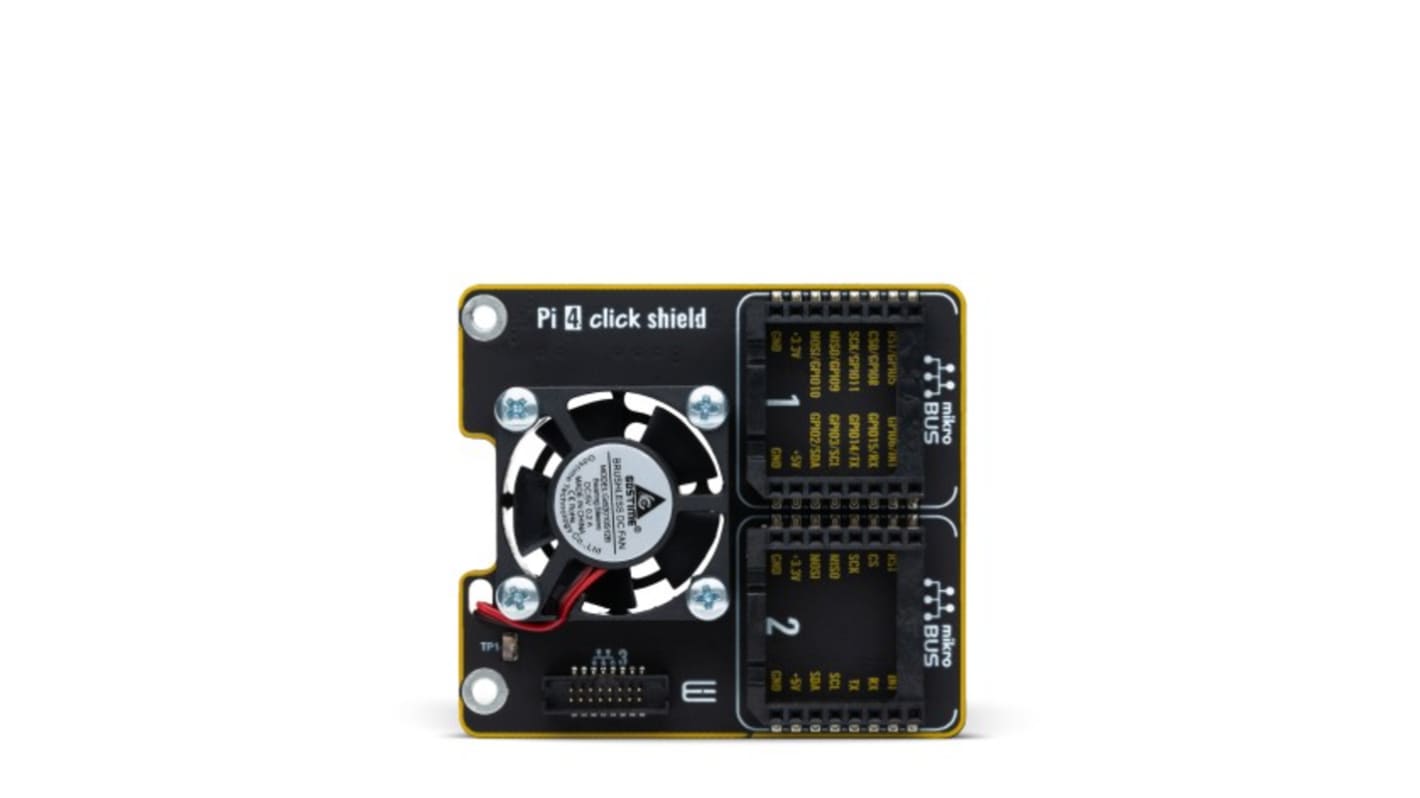 Shield Pi 4 Click Shield MikroElektronika