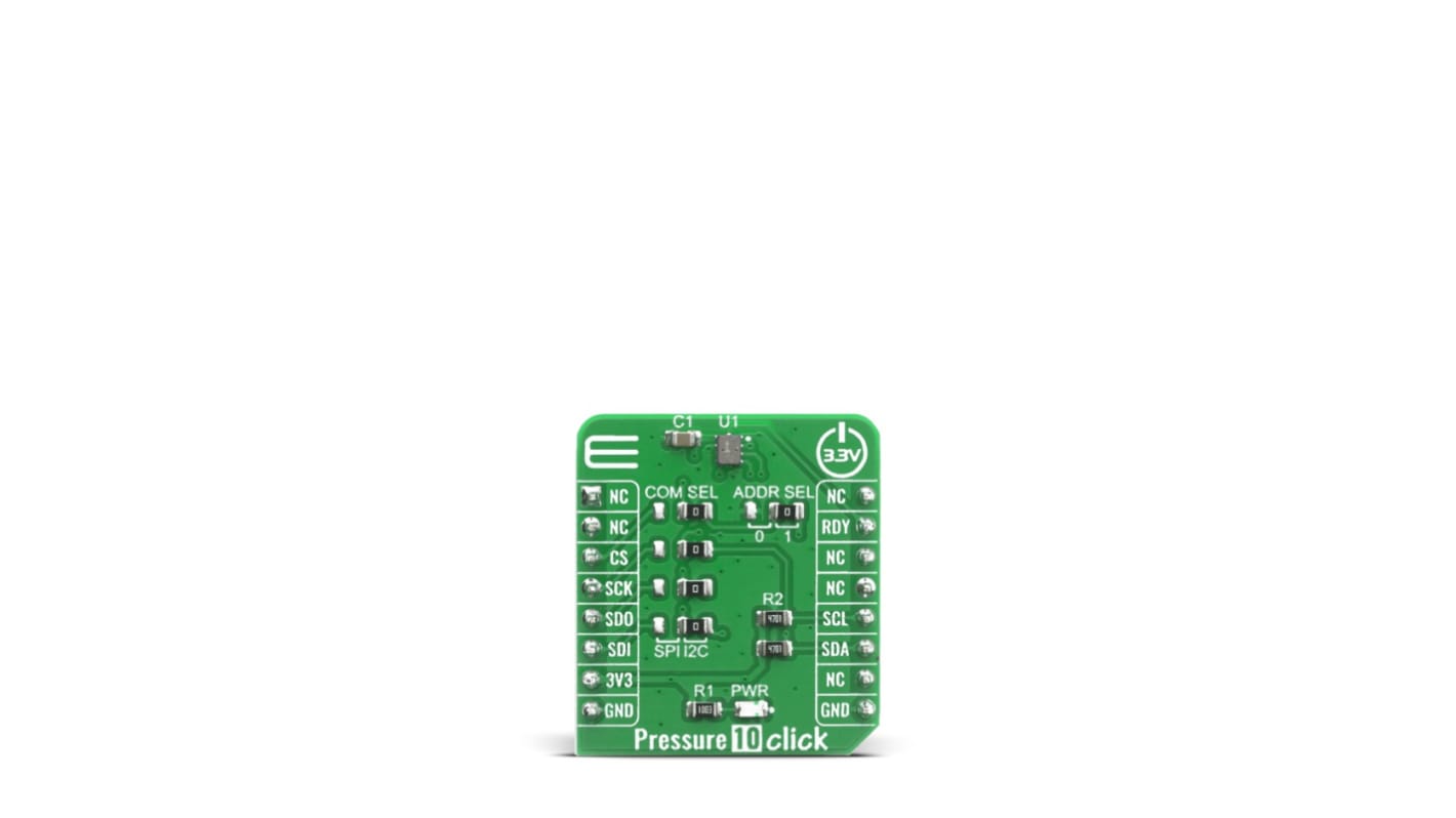 MikroElektronika Pressure 10 Click Barometric Pressure Sensor mikroBus Click Board for HSPPAD042A