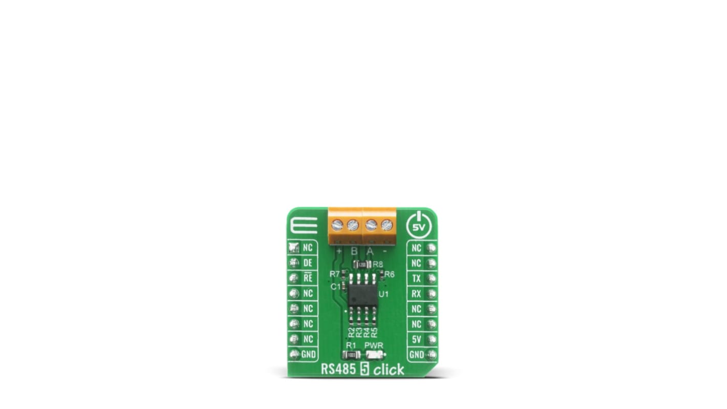 MikroElektronika Entwicklungstool Kommunikation und Drahtlos Transceiver-Platine RS-485 für Automatisierungssystem,