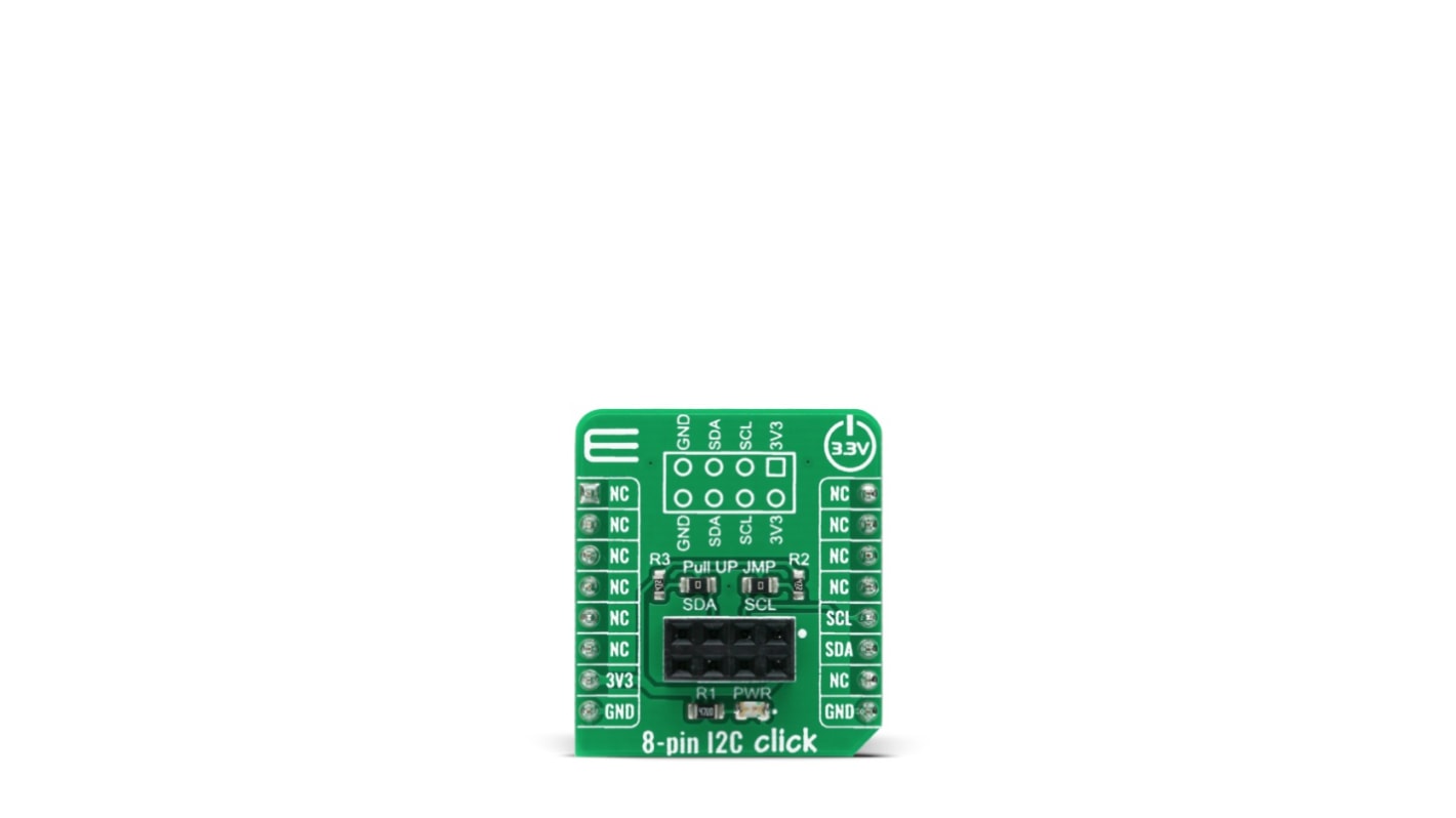 Strumento di sviluppo analogico MikroElektronika 8-pin I2C Click