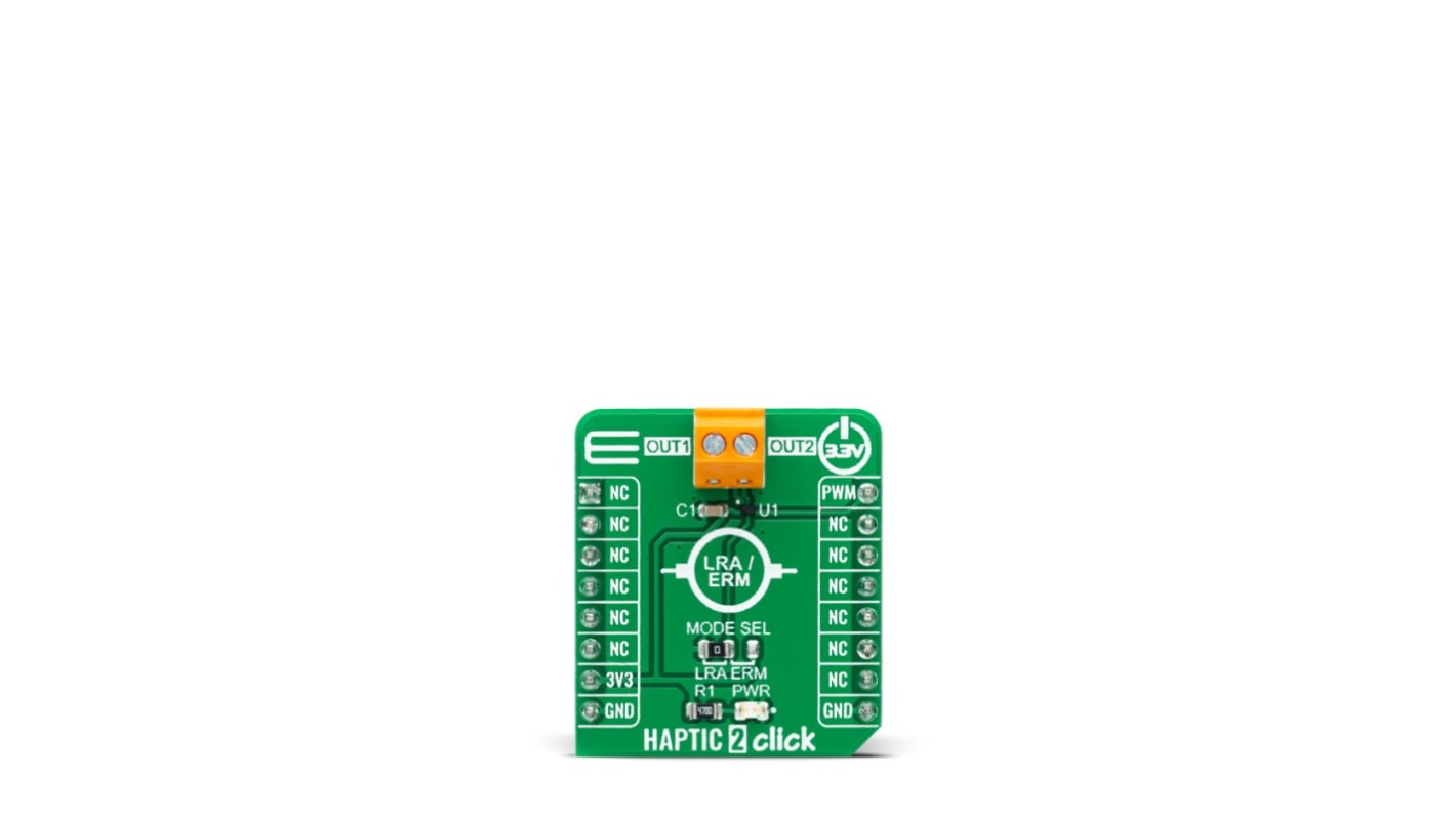 Placa complementaria para sensores MikroElektronika HAPTIC 2 Click - MIKROE-4452