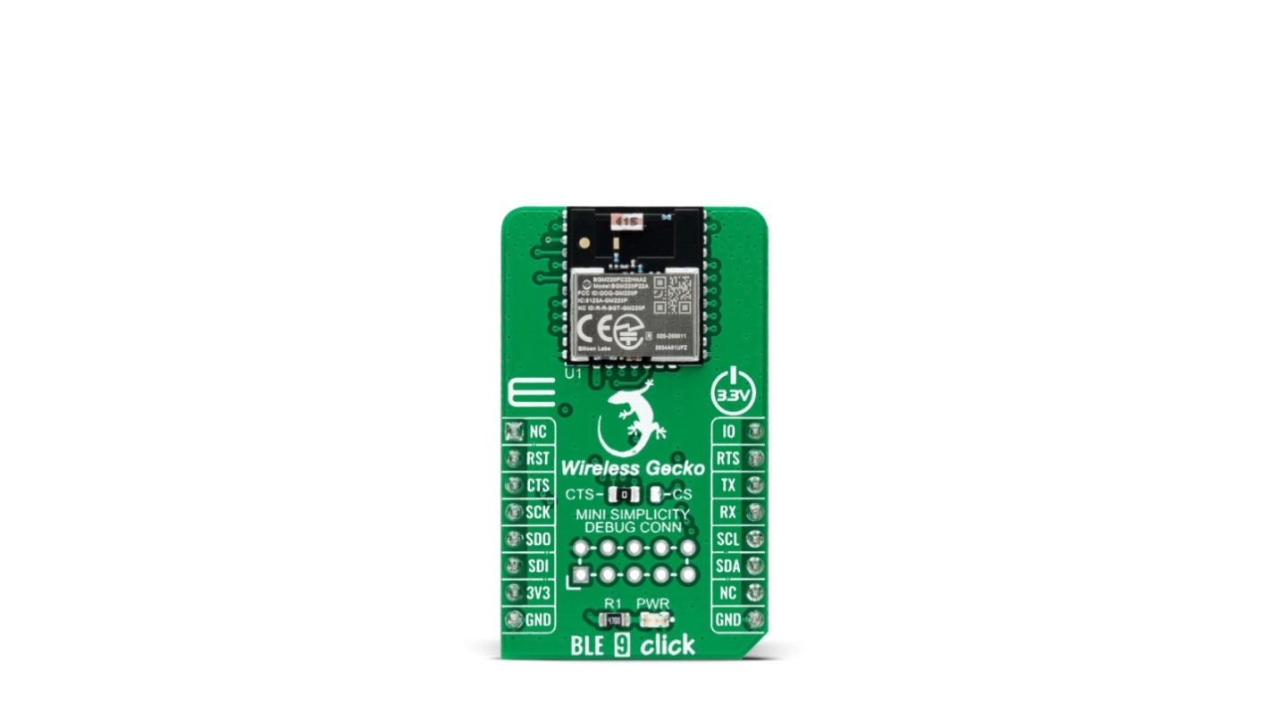 Module de développement de communication et sans fil MikroElektronika BLE 9 Click