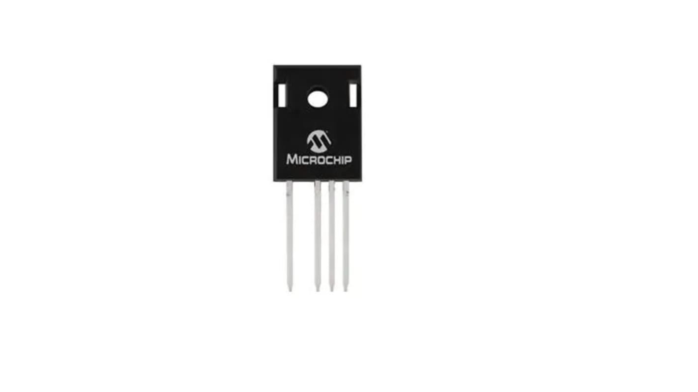 MOSFET Microchip MSC080SMA330B4, VDSS 3.300 V, ID 41 A, TO-247