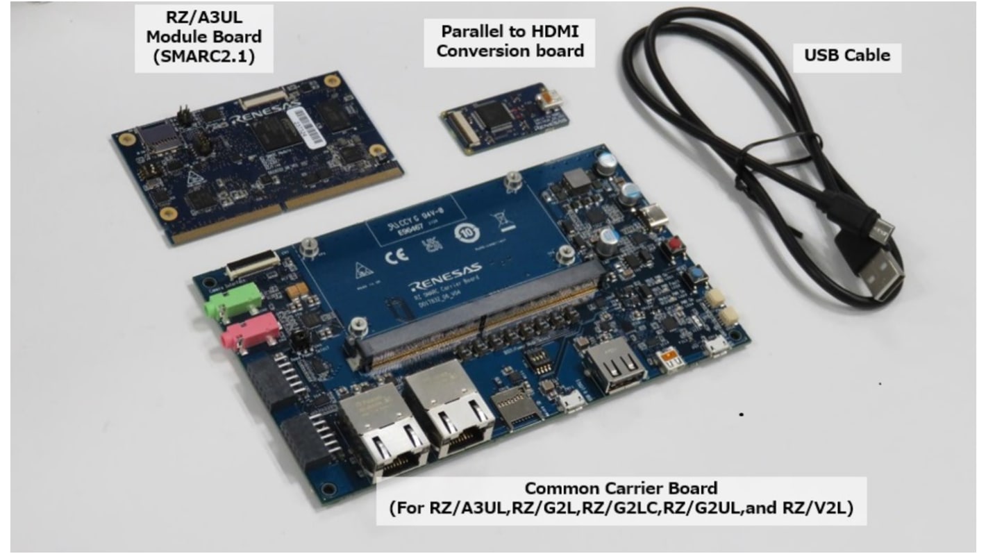 Scheda di sviluppo RZ/A3UL SMARC Module Board Renesas Electronics