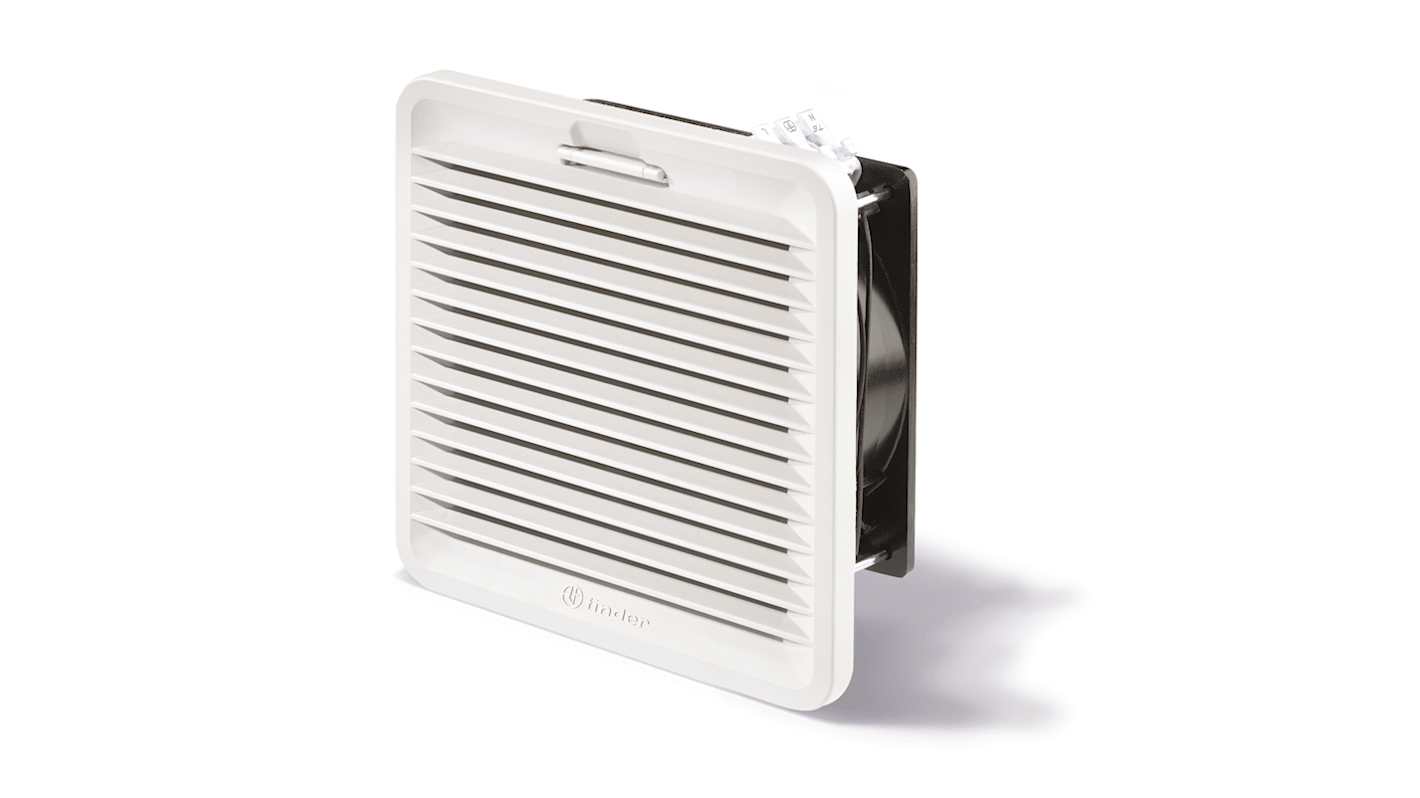 Ventilatore con filtro Finder, 270/300m³/h, rumorosità 72dB(A)